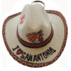Mini Sombreros Key Chain