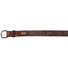 Tooled Painted Floral 