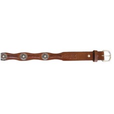 Texas Seal Concho Belt Brown