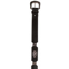 Longhorn Concho Leather Belt