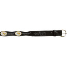 Child's Black Leather Bull Rider Concho Belt Child's Black Leather Bull Rider Concho Belt