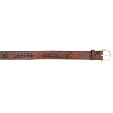 Arrow Lace Leather Brown