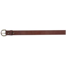 Brown Leather Dress Belt