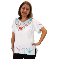 White Peregrina Embroidered Blouse White Peregrina Embroidered Blouse