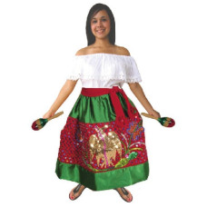 Ladies China Poblana Skirt