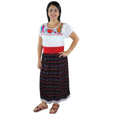 Child's Virgin Mary Embroidered Blouse