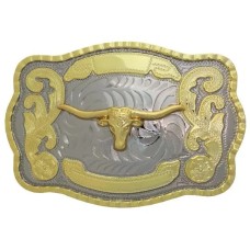 Rectangle Longhorn Buckle 