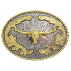 Oval Longhorn Buckle Oval Longhorn Buckle