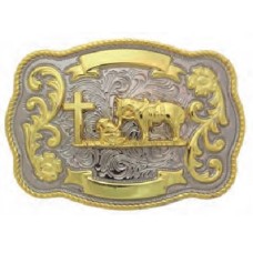 Praying Cowboy Buckle Praying Cowboy Buckle