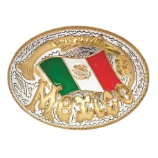 Mexican Flag Buckle