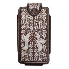 Roosters Cell Phone Pouch, Laser design