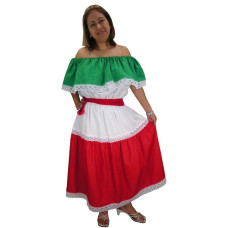 Mexican Flag Colored Dress