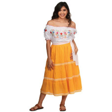 Manta Campesina Skirt Yellow