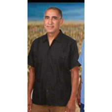 Black Guayabera