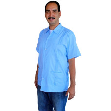 Blue Guayabera