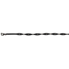 Leather Hatband with Longhorn