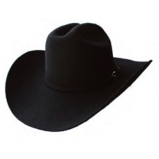 Black 100 % Wool Hat 100X