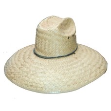  Lifeguard 5 1/2 in Palm Leaf Hat