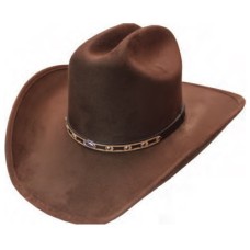 Suede Brown Maverick Hat