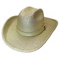 Western Rhinestones Gold Hat