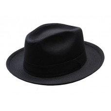 Classic Fedora Hat Black