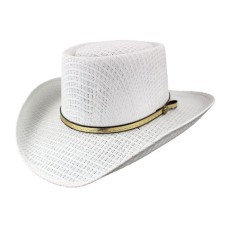 Hilo Gambler Hat White