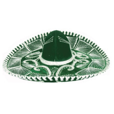 Green/ Silver Mariachi Hat Green/ Silver Mariachi Hat