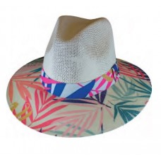  Indiana Tropical Leaf Design Hat