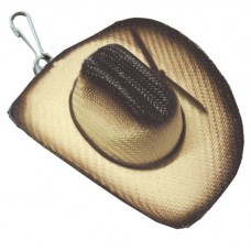 Canvas Cowboy Hat Key chain.