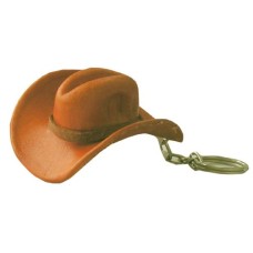 Cowboy Hat Key Chain Honey