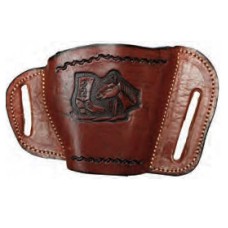 Brown 9mm Leather Gun Holster