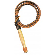 Two Tone 100% GENUINE LEATHER WHIP 