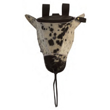 Brown Bull Head Bag
