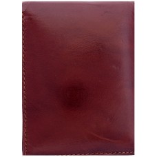 Plain Bi-fold Wallet Brown