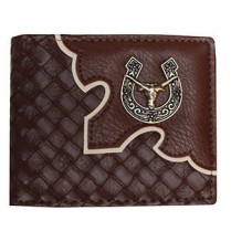  Brown Bi-fold Leather Wallet