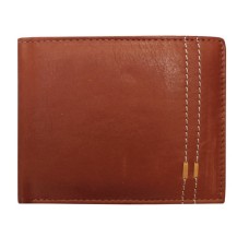 Bi Fold Wallet with double line