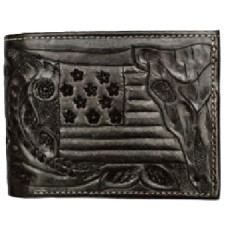 Bi-fold Tooled Leather Wallet Bi-fold Tooled Leather Wallet