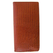 Lizard Print Roper/Checkbook Wallet