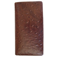 Brown Ostrich Print Roper