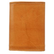 Honey Tri-fold Leather Wallet