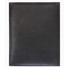 Plain Tri-fold Wallet Black