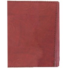 Plain Tri-fold Wallet Brown