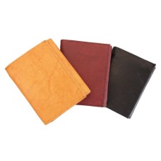 Plain Tri-fold Wallet