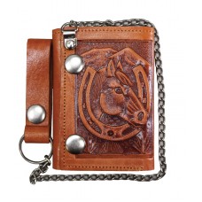  Tooled Tri Fold Wallet